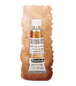 Watercolour paint Schmincke Horadam Aquarell desert orange 15 ml. 922