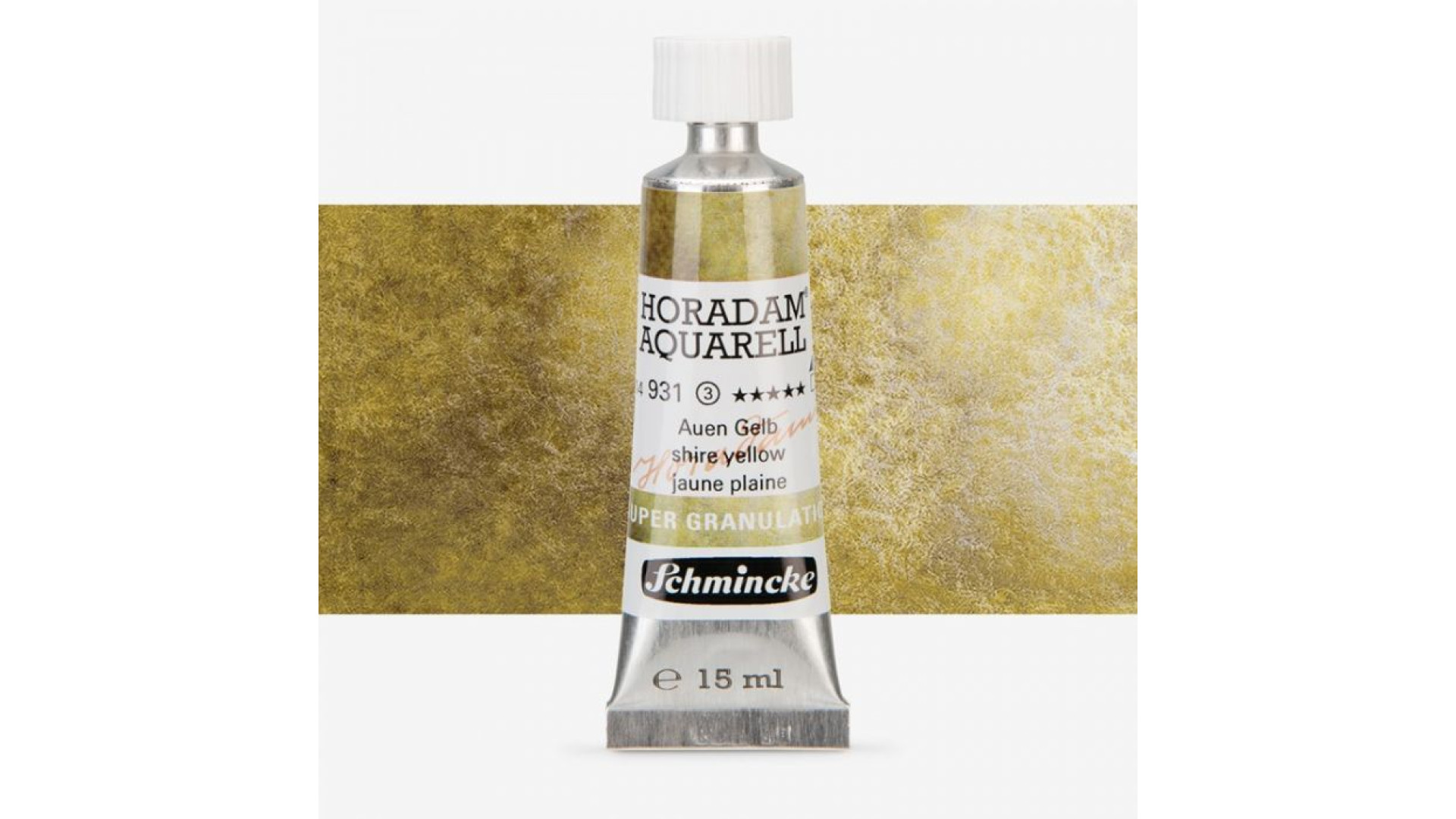 Farba akwarelowa Schmincke Horadam Aquarell żółty shire 15 ml. 931