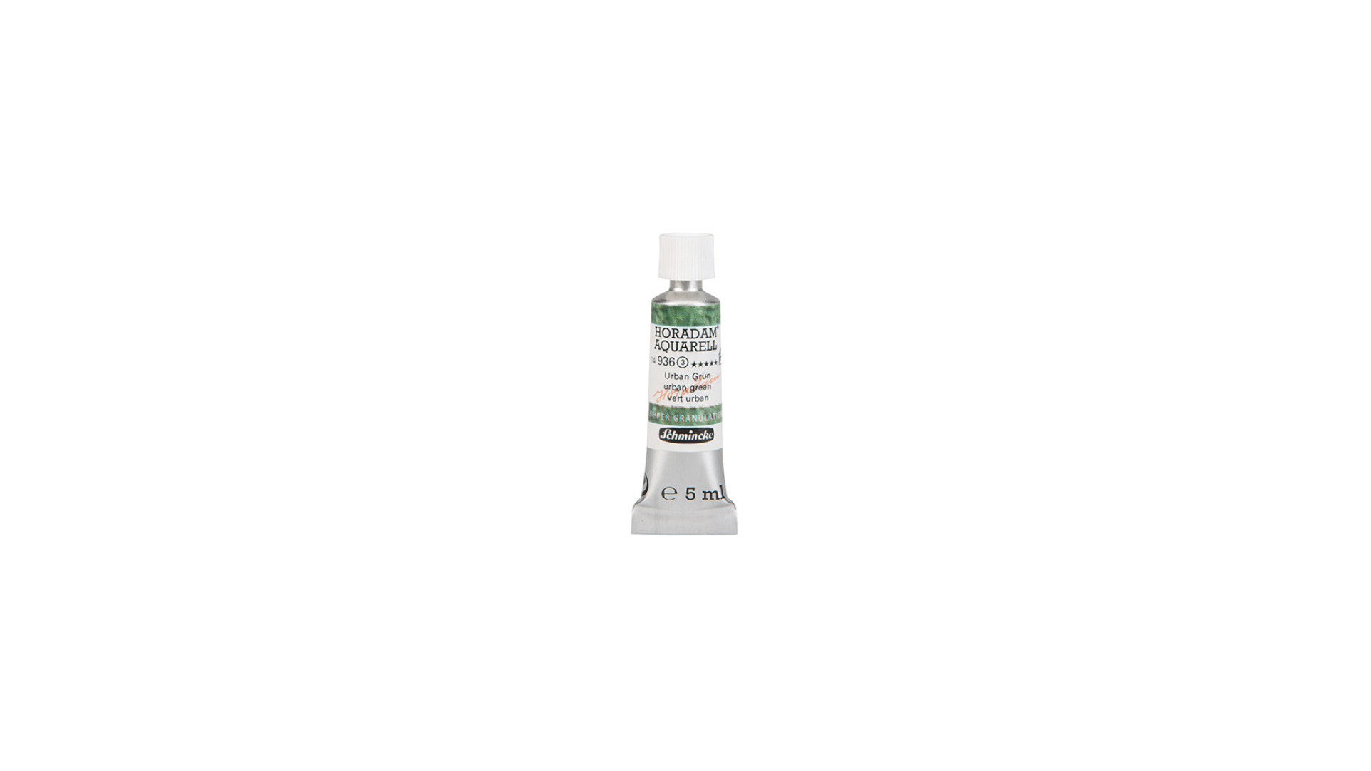 Watercolour paint Schmincke Horadam Aquarell urban green 5 ml. 936