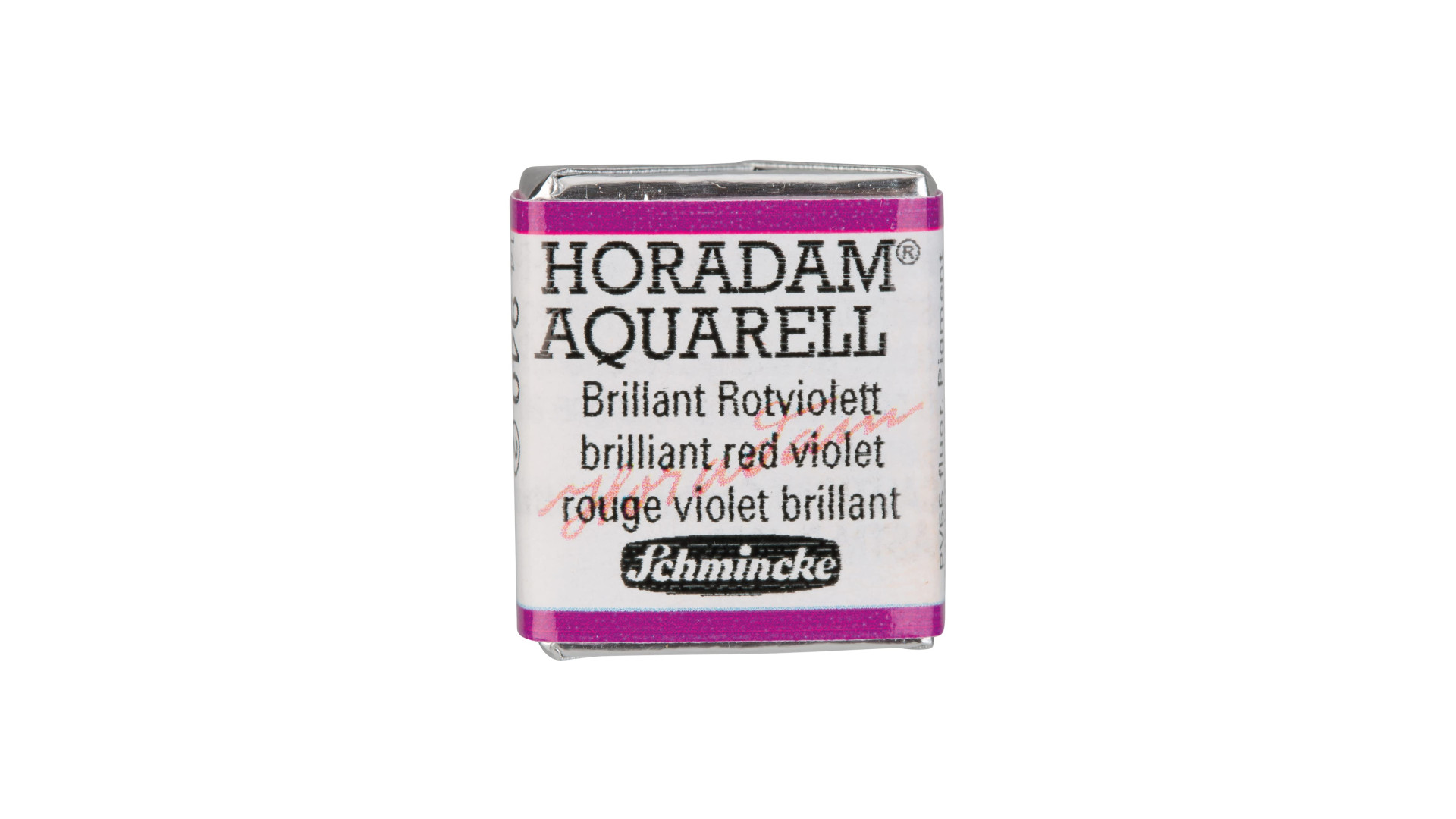 Watercolour paint Schmincke Horadam Aquarell brilliant red violet 940