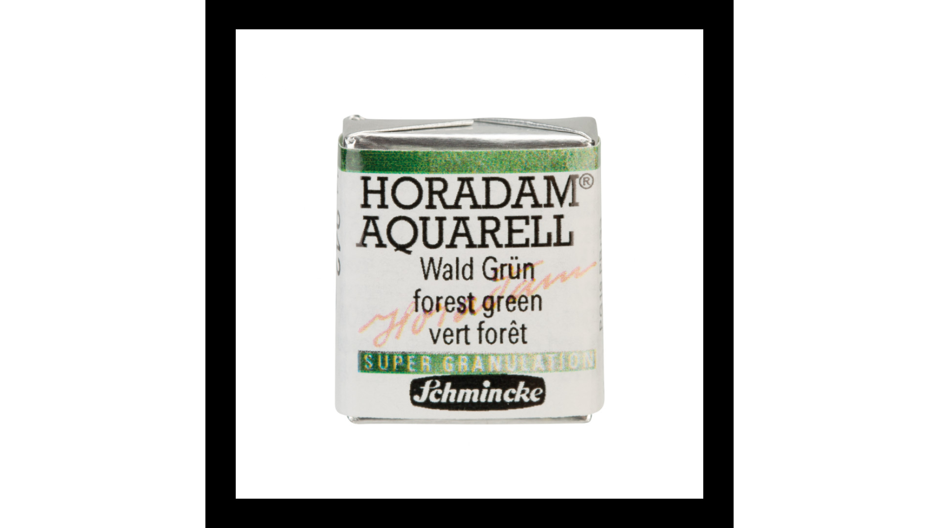 Watercolour paint Schmincke Horadam Aquarell forest green 942