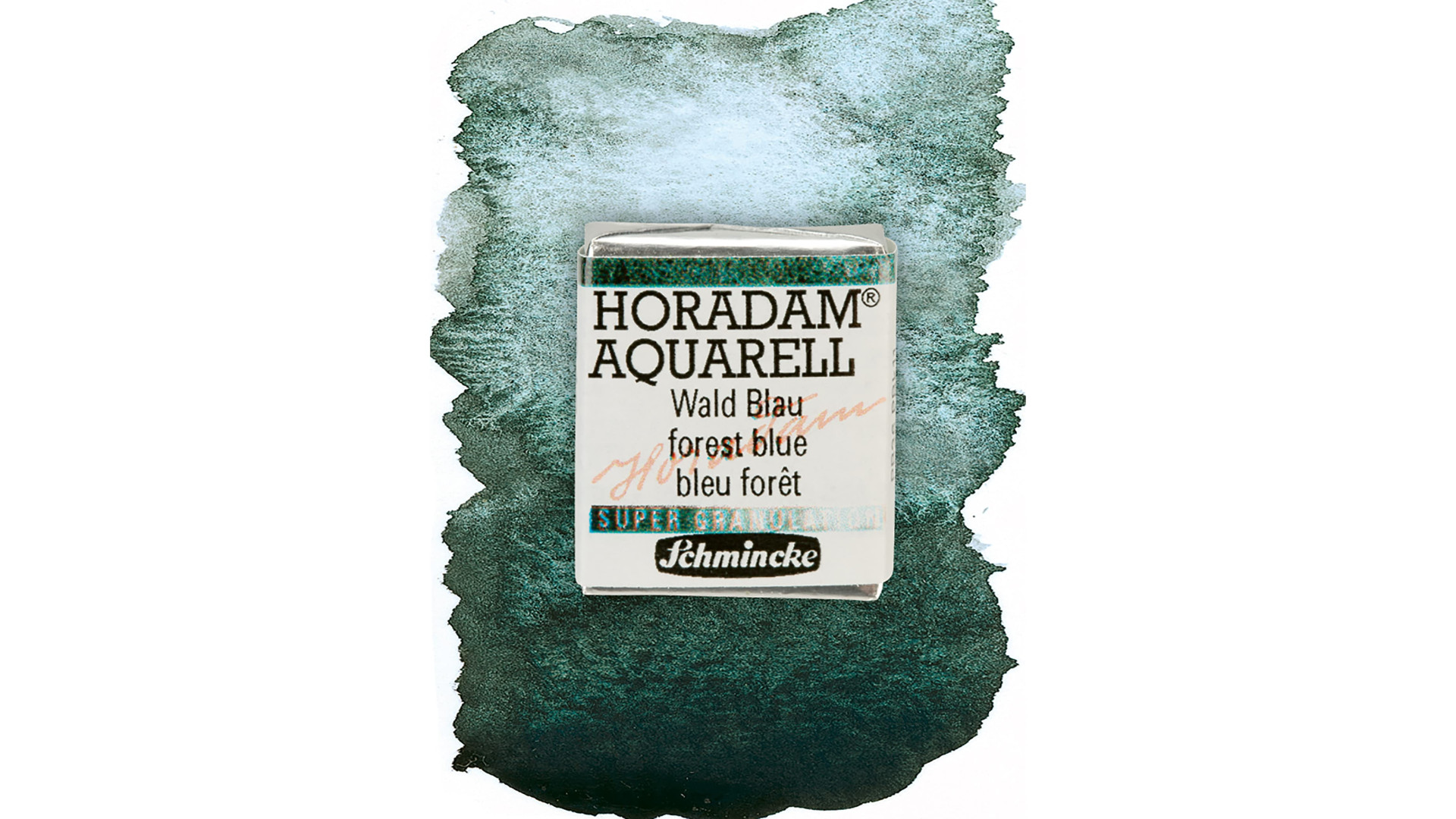 Watercolour paint Schmincke Horadam Aquarell forest blue 943