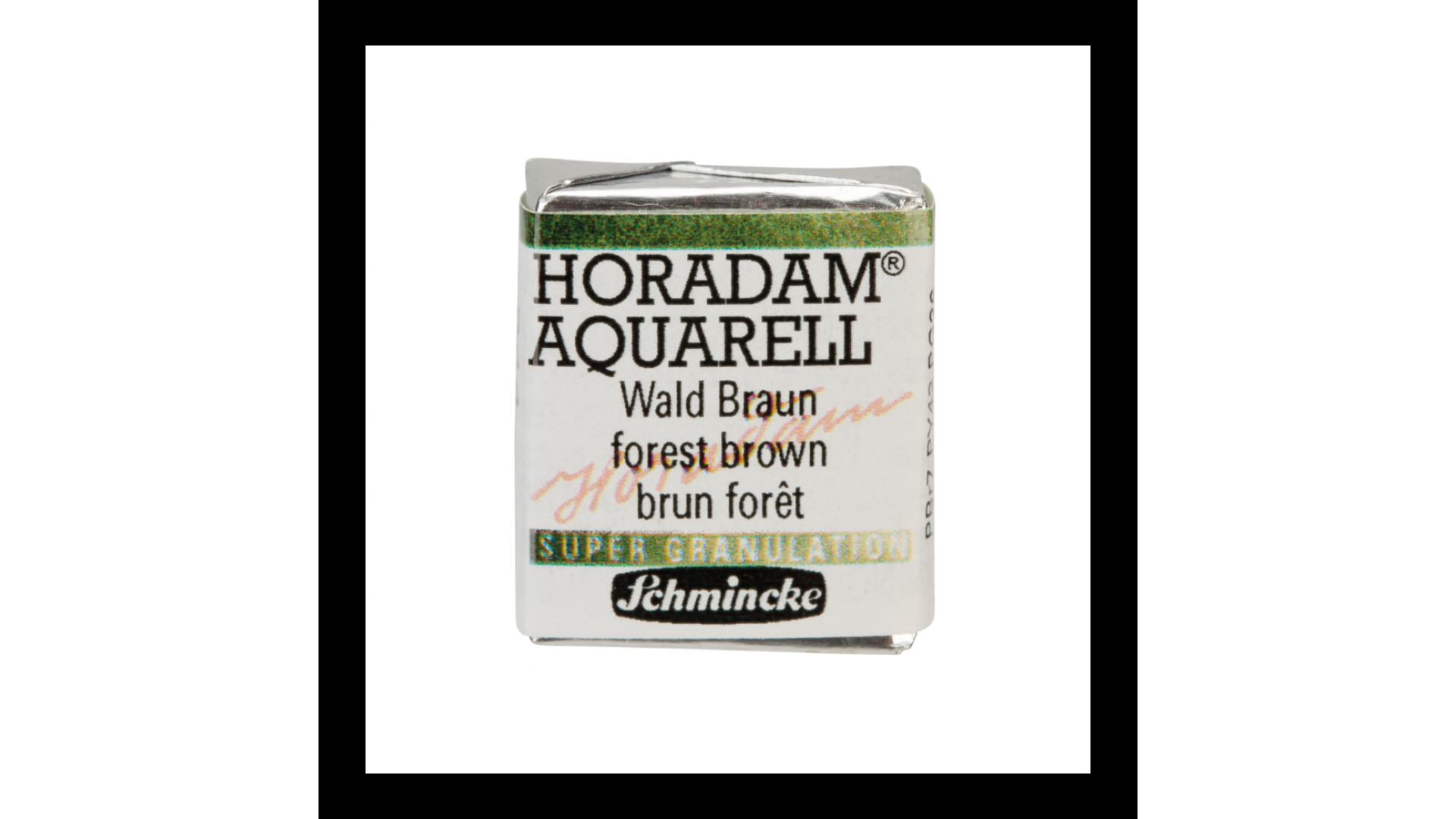 Watercolour paint Schmincke Horadam Aquarell forest brown 944