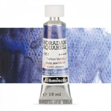 Watercolour paint Schmincke Horadam Aquarell deep sea violet 15 ml. 951