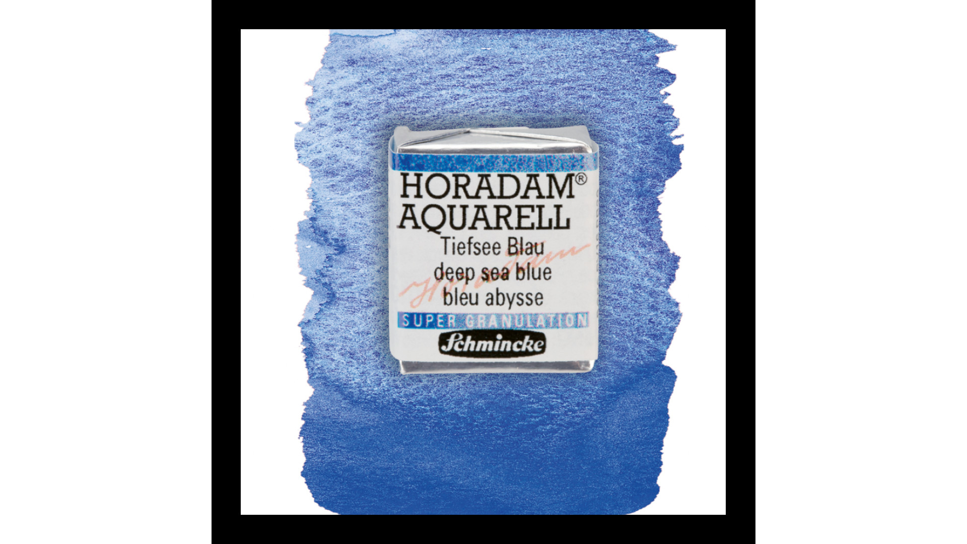 Watercolour paint Schmincke Horadam Aquarell deep sea blue 953