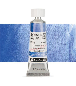Farba akwarelowa Schmincke Horadam Aquarell głęboka niebieska morska 15 ml. 953
