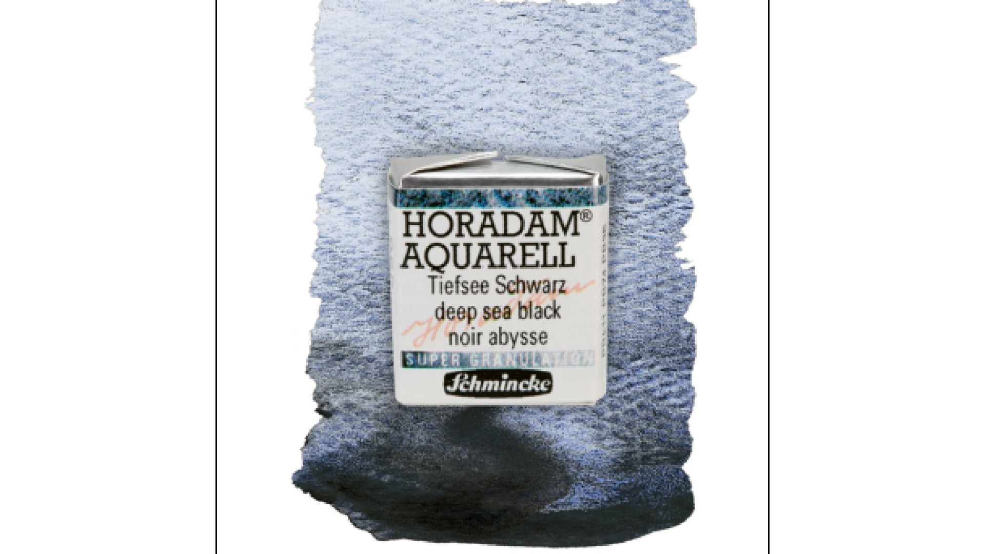 Farba akwarelowa Schmincke Horadam Aquarell deep sea black 955