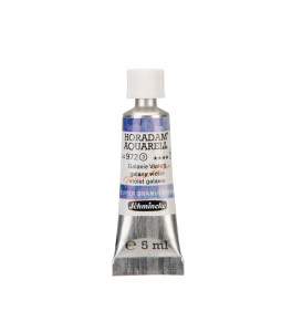 Watercolour paint Schmincke Horadam Aquarell galaxy violet 5 ml. 972