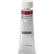 Farba akrylowa Schmincke Akademie Alizarin karmazynowy odcień 60 ml. 343