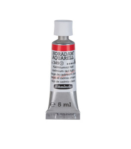 Farba akwarelowa Schmincke Horadam Aquarell czerwony kadmium jasny 5 ml. 349