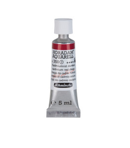 Farba akwarelowa Schmincke Horadam Aquarell kadmium czerwony ciemny 5 ml. 350