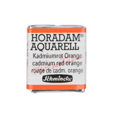 Watercolour paint Schmincke Horadam Aquarell cadmium red orange 348