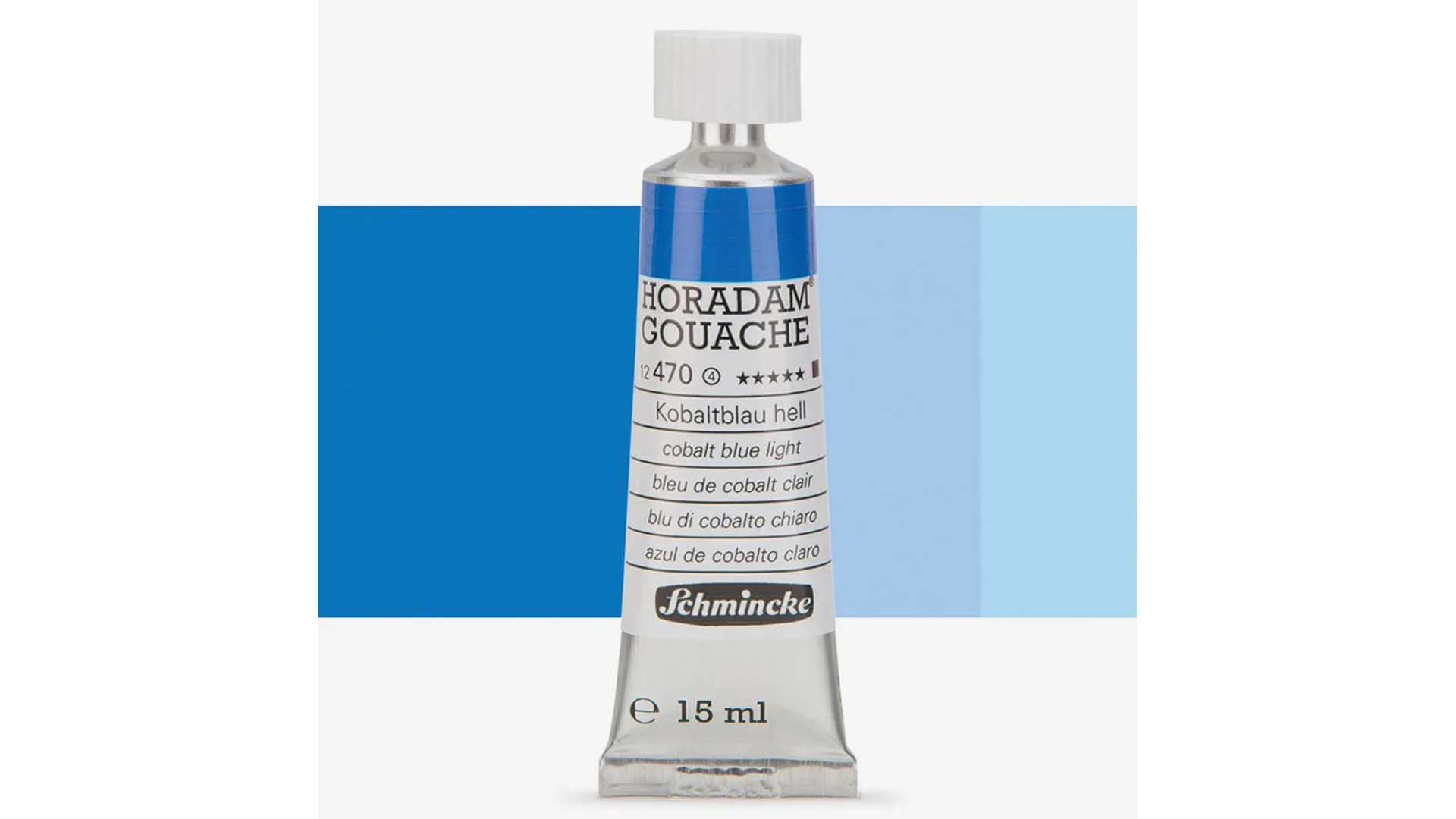 Gouache Schmincke Horadam cobalt blue light 15 ml. 470