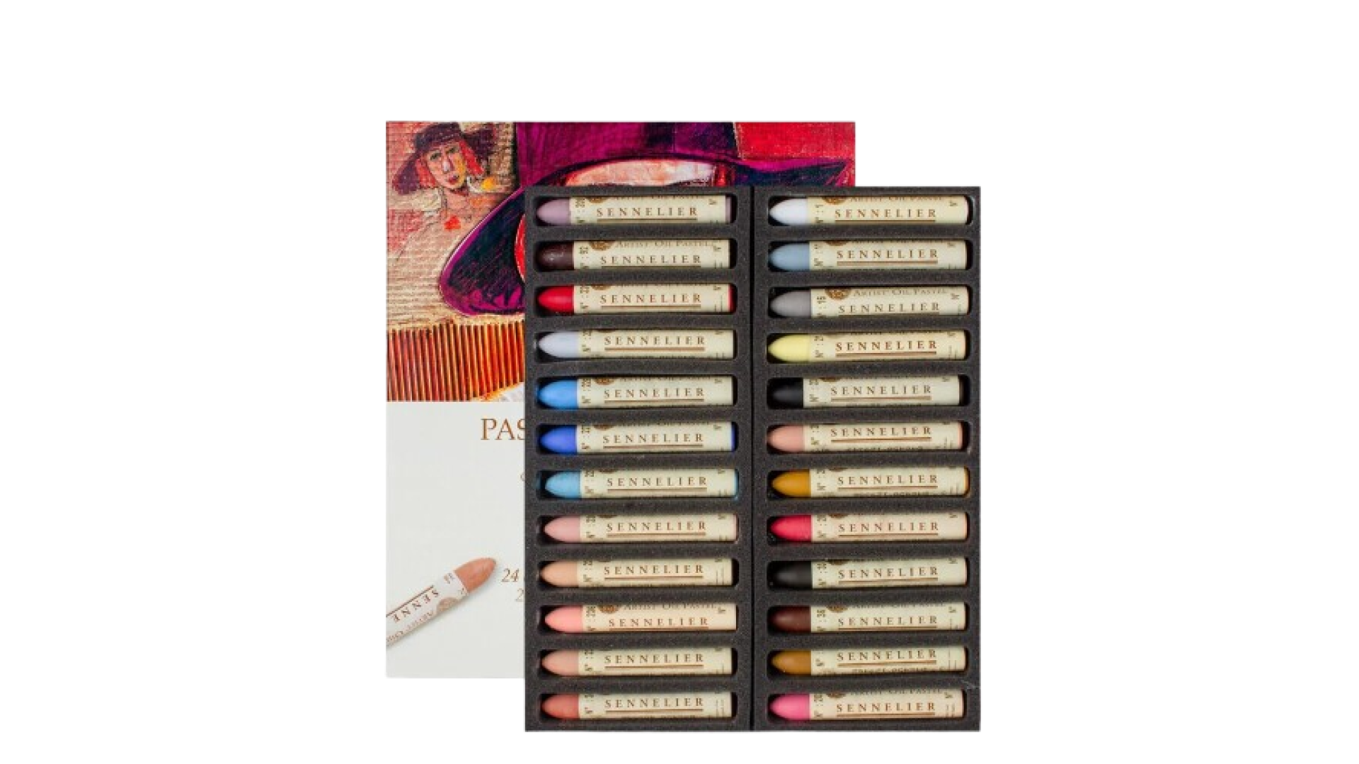 Sennelier Oil Pastel Set of 24 Portrait Colours