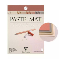 Clairefontaine Pastelmat nr. 7 blok do pasteli 18x24 cm 360 gsm 12 ark, 4 kolory