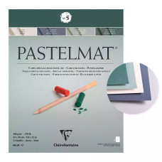 Clairefontaine Pastelmat nr. 5 blok do pasteli 24x30 cm 360 gsm 12 ark, 4 kolory