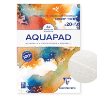 Clairefontaine Blok akwarelowy Goldline Aquapad, A2, 300 gsm, 20 ark