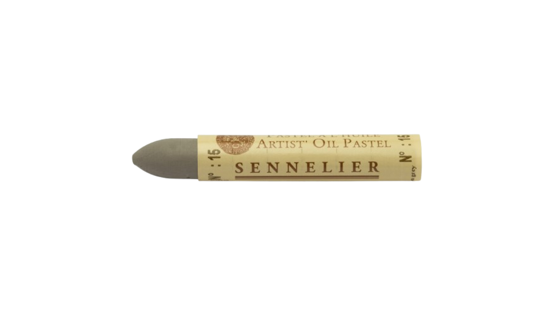 Oil pastel stick Sennelier Reddish Brown Grey 015