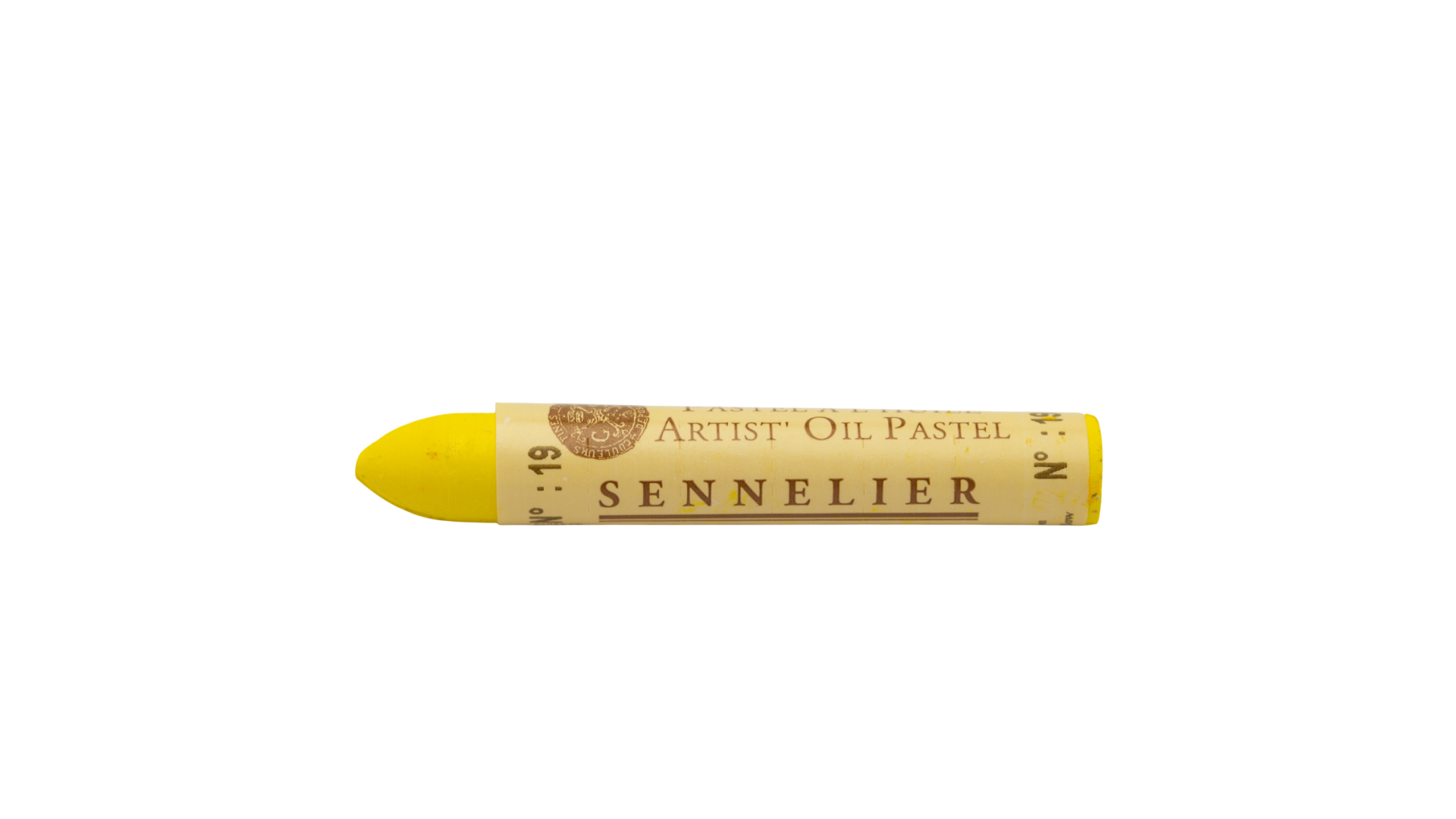 Oil pastel stick Sennelier Lemon Yellow 019