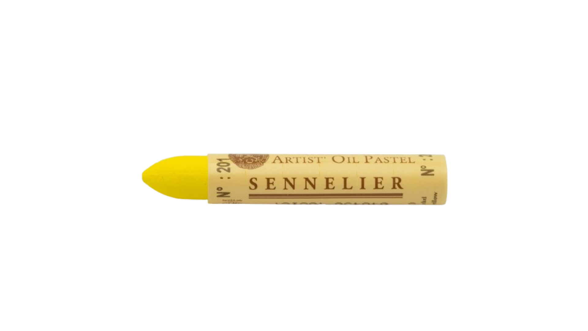 Oil pastel stick Sennelier Nickel Yellow 201