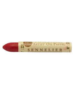 Oil pastel stick Sennelier Permanent Intense Red 220