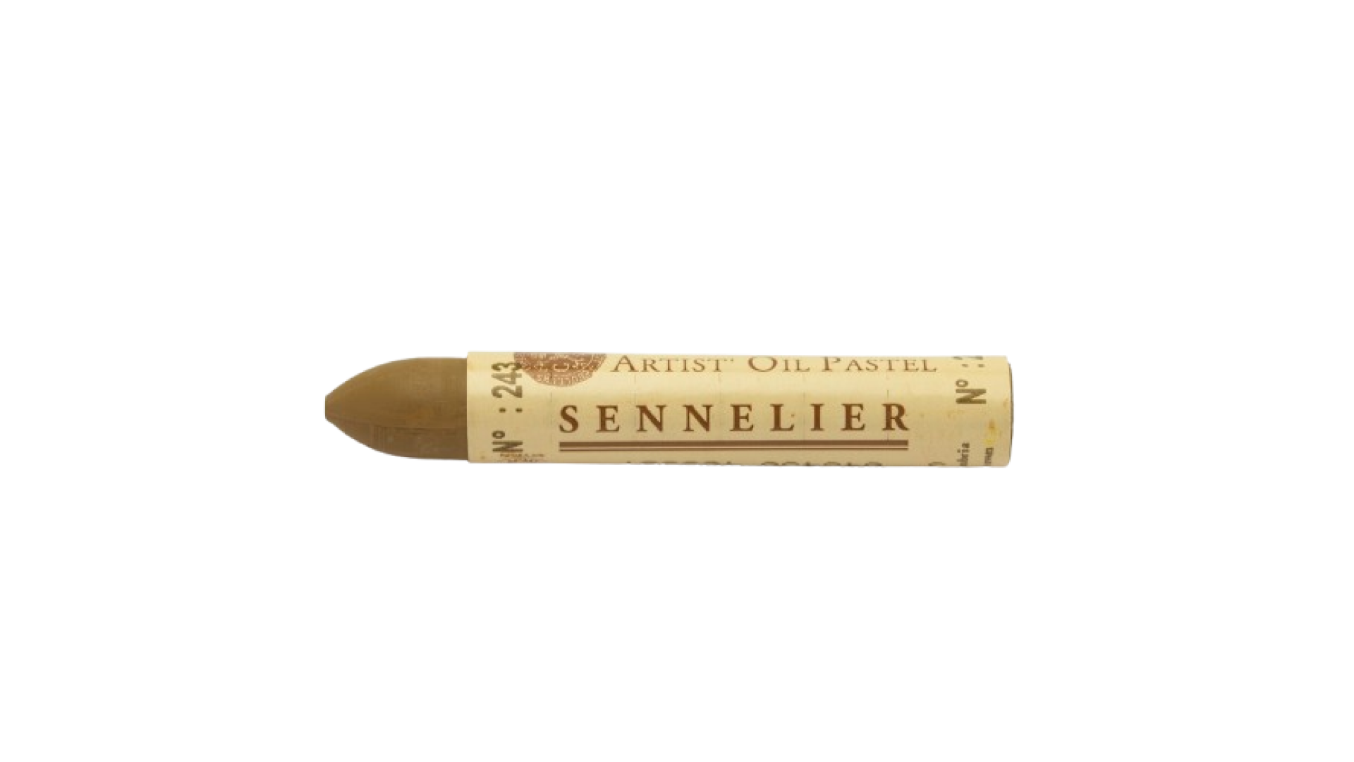 Oil pastel stick Sennelier Earth Brown 243