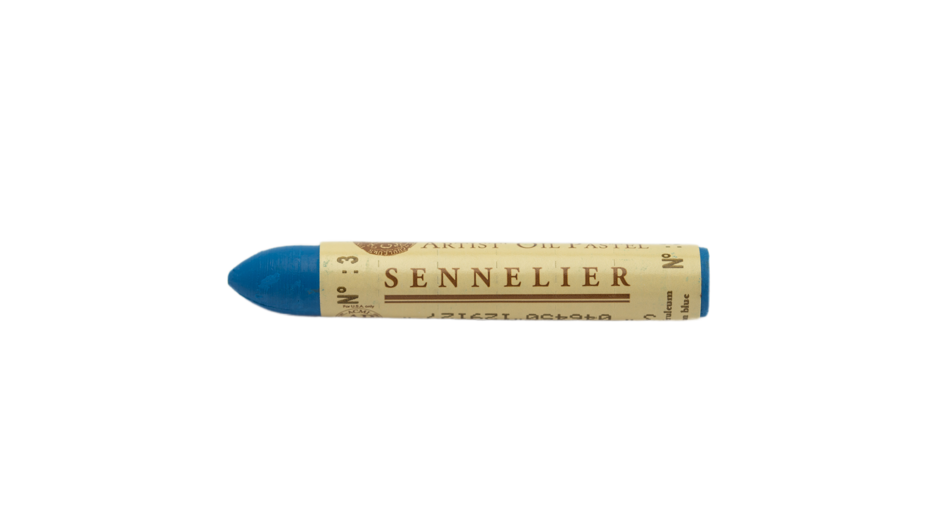 Oil pastel stick Sennelier Cerulean Blue 003