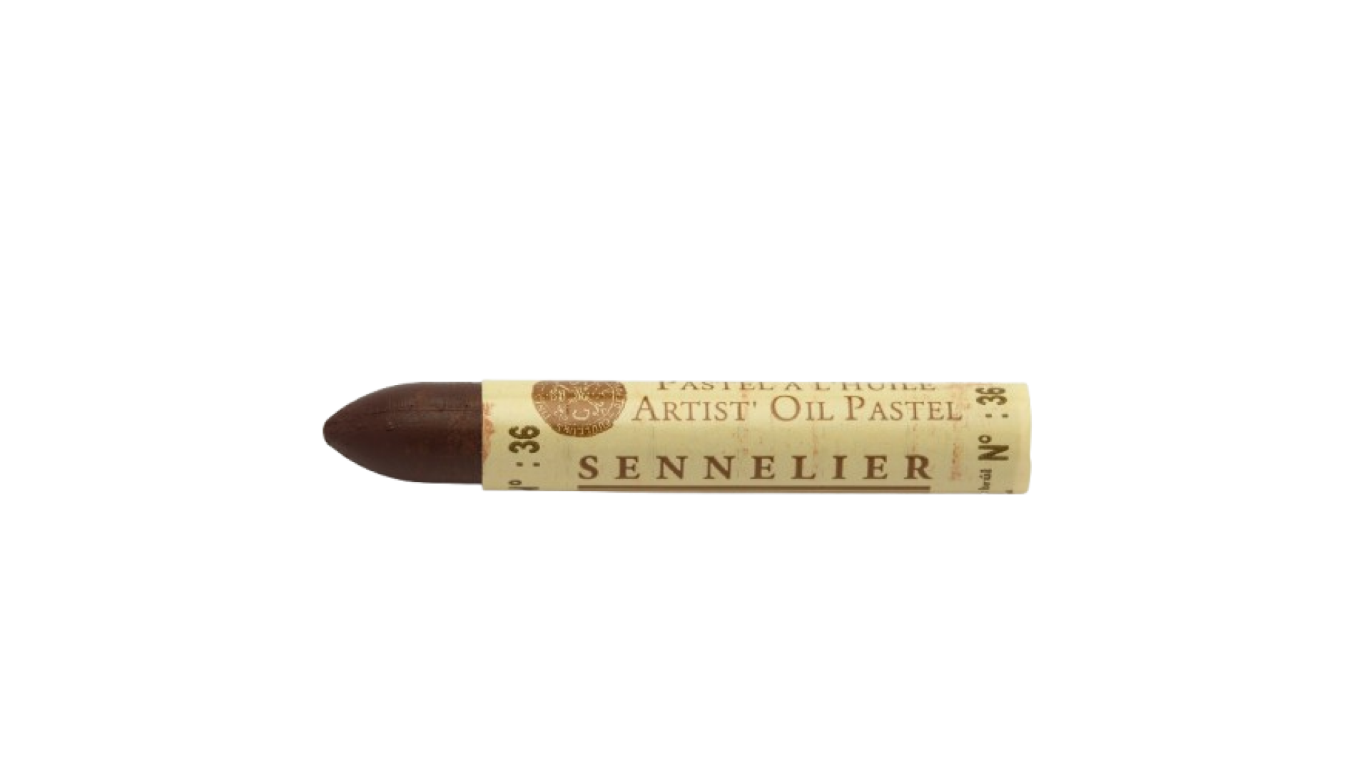 Oil pastel stick Sennelier Burnt Sienna 036