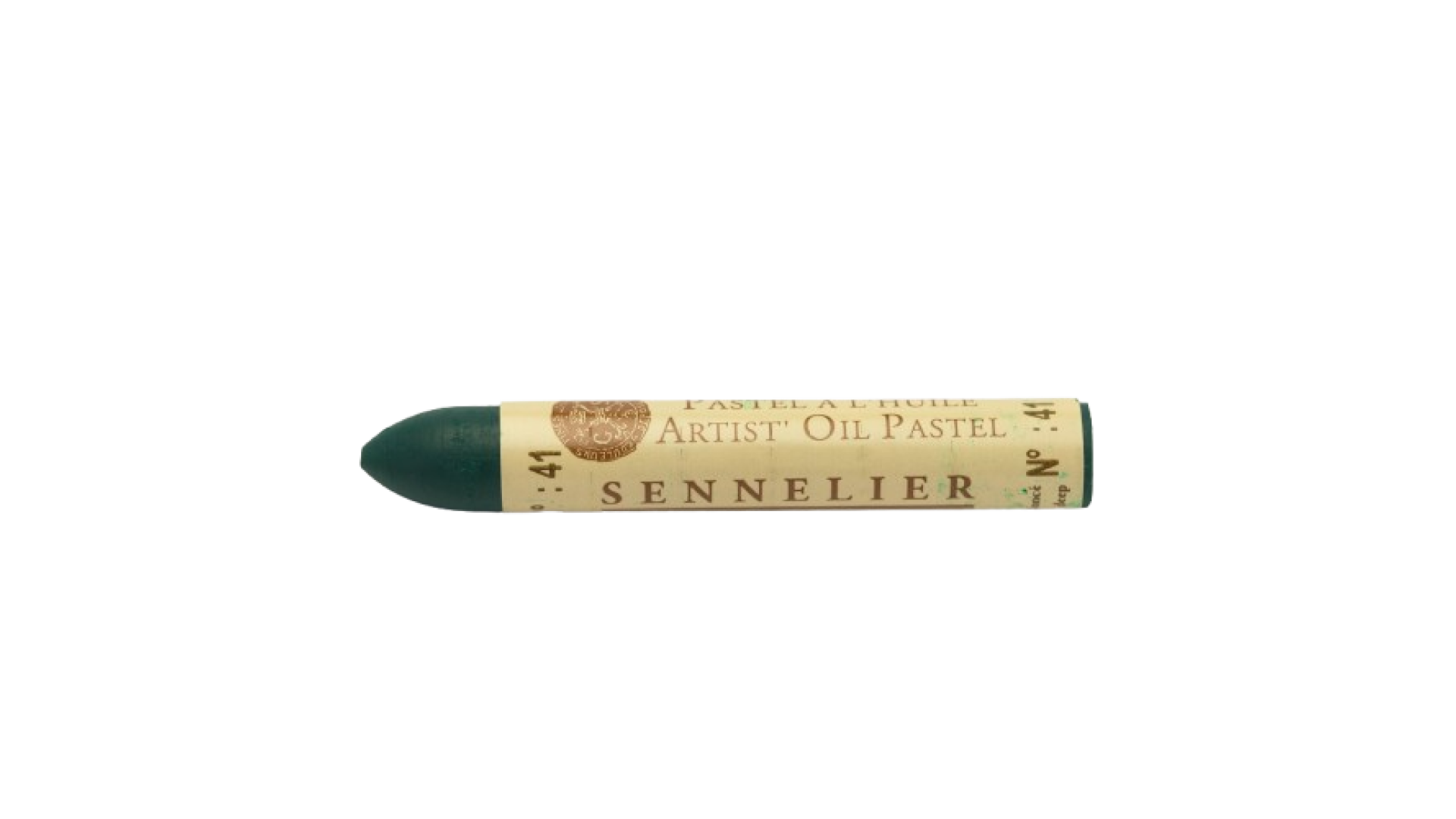 Oil pastel stick Sennelier Cinnabar Green Deep 041