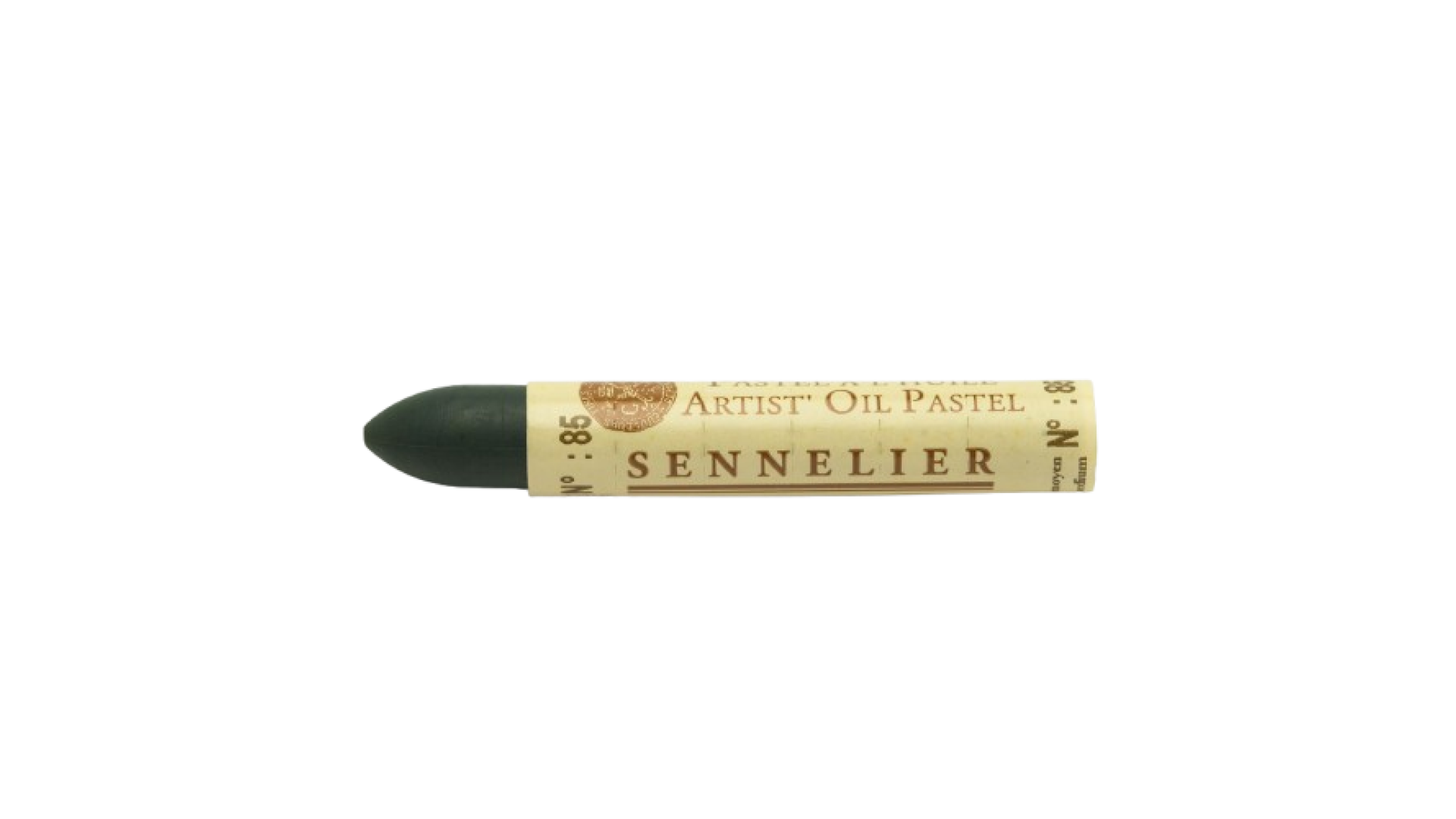 Oil pastel stick Sennelier Chrome Green Medium 085