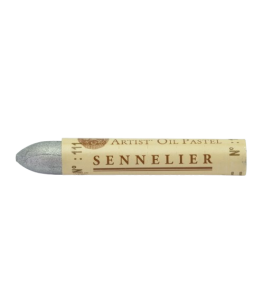 Oil pastel stick Sennelier Iridescent Aluminium 111