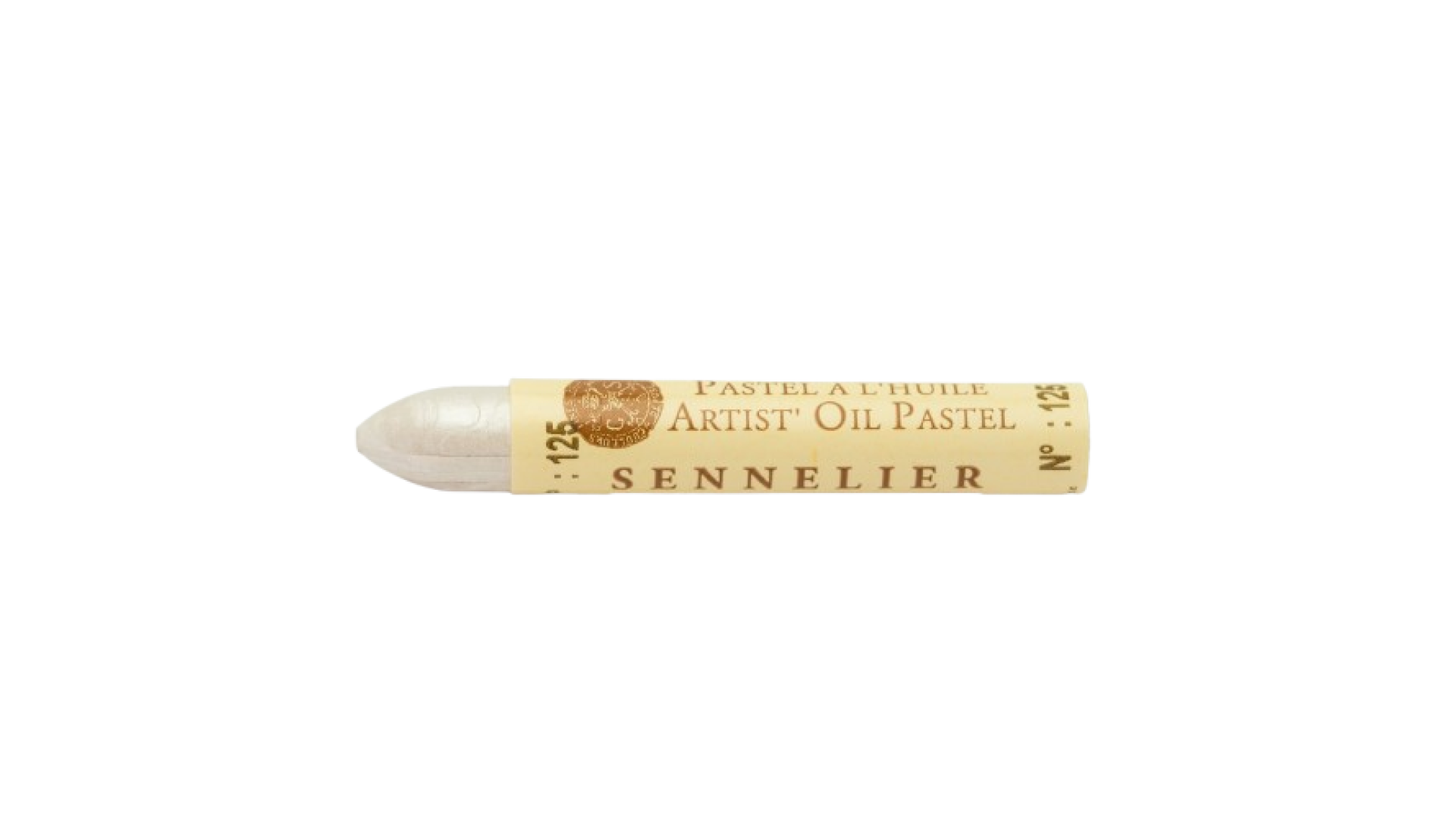 Oil pastel stick Sennelier Iridescent White 125