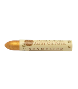 Oil pastel stick Sennelier Iridescent Red Gold 134
