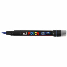 MARKER POSCA UNI BRUSH PCF-350 BLUE NR. 33