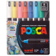 MARKER POSCA UNI PC-1MR SET 8 COLORS