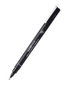 UNI Fineliner Pen PIN–200 BLACK 12