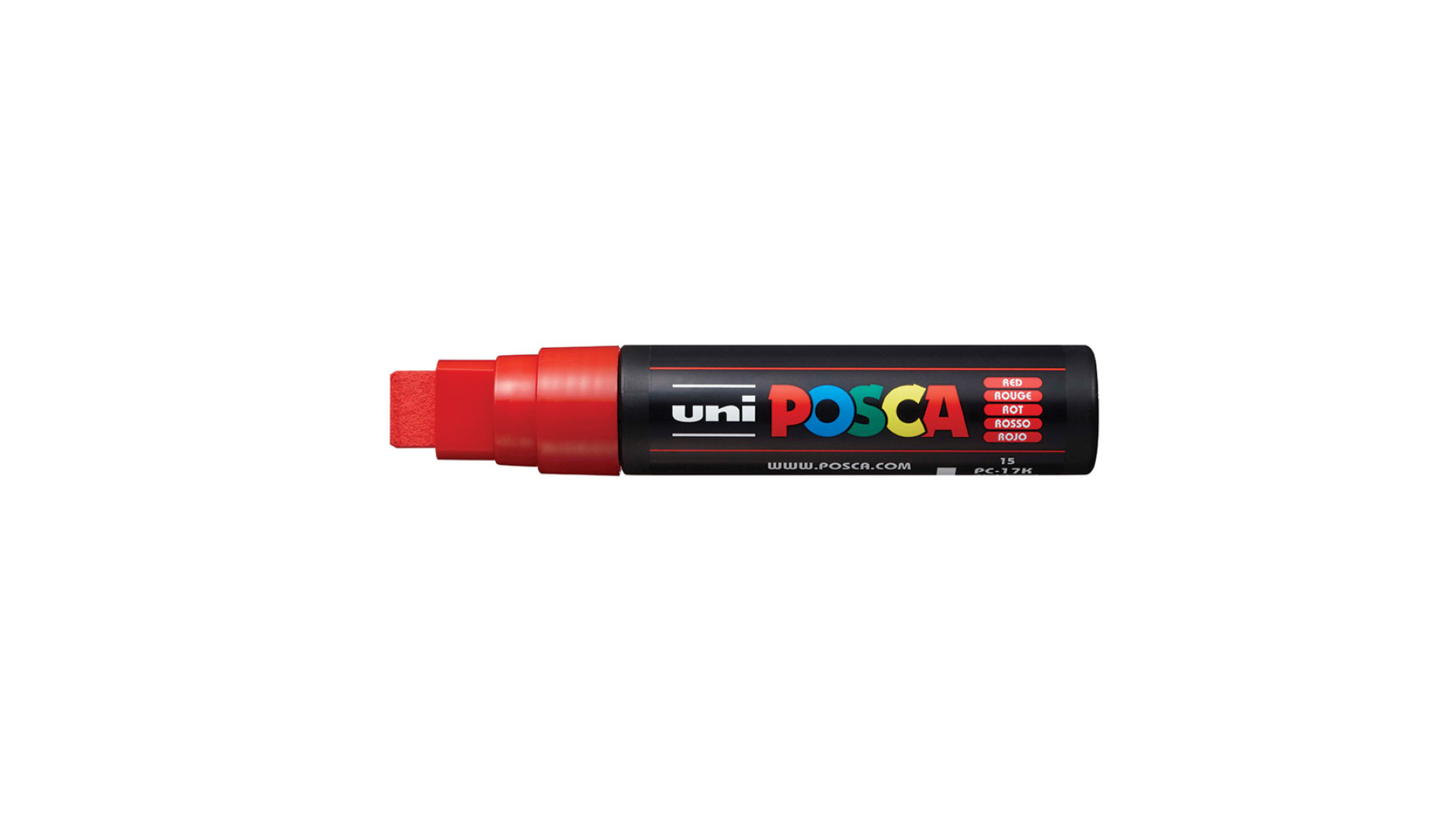 MARKER POSCA UNI PC-17K RED NR. 15