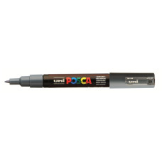 MARKER POSCA UNI PC-1M CIEMNO SZARY NR. 61