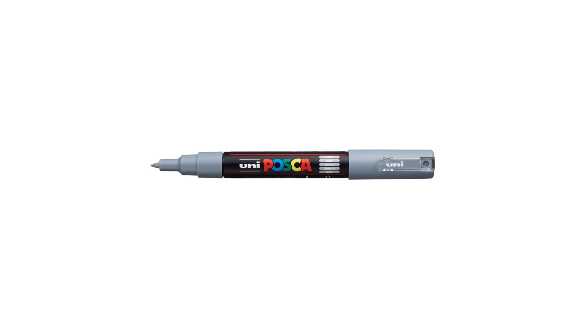 MARKER POSCA UNI PC-1M SZARY NR. 37