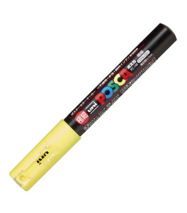MARKER POSCA UNI PC–1M MARKER PASTELOWY ŻÓŁTY NR. P2