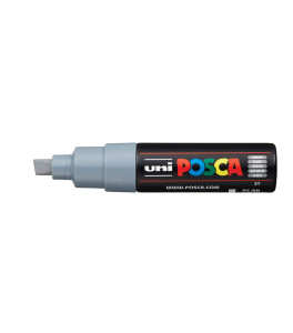 MARKER POSCA UNI PC–8K SZARY NR. 37