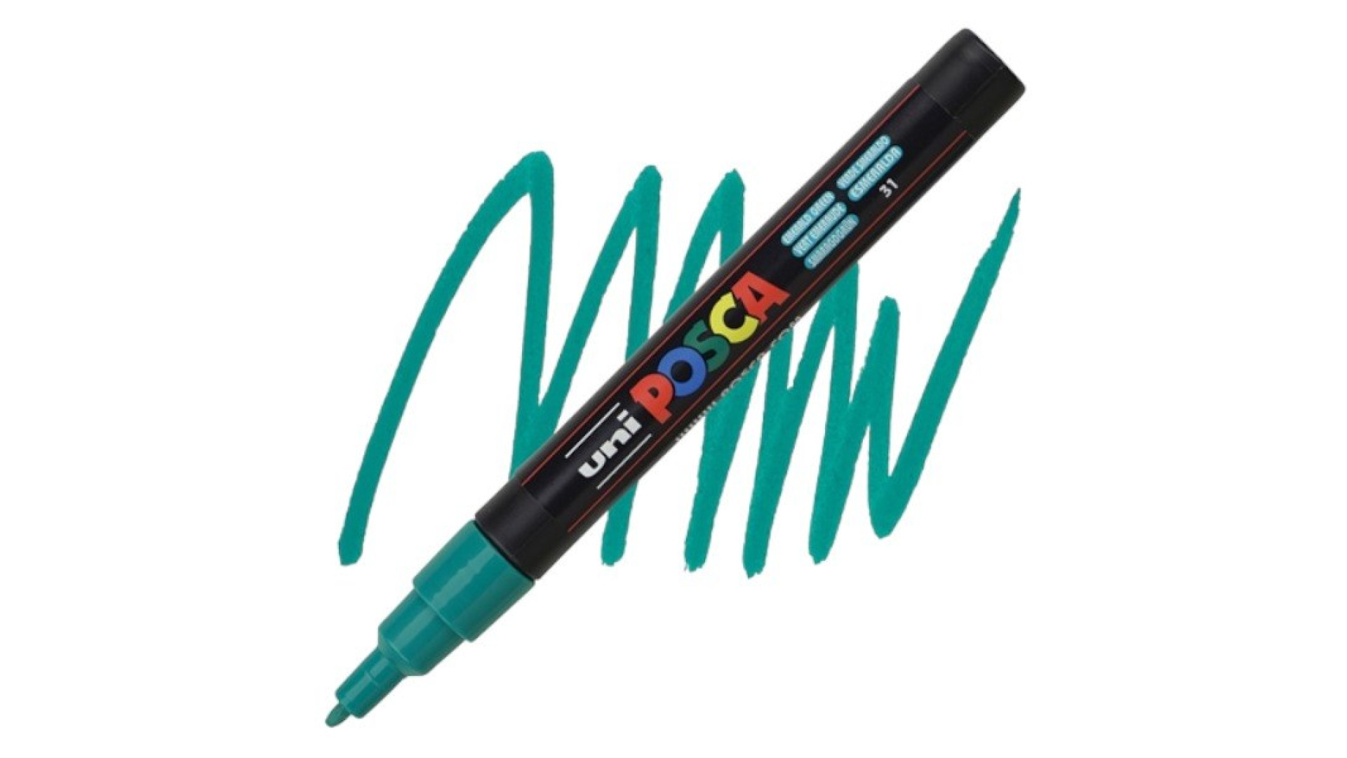 MARKER POSCA UNI PC-3M EMERALD NR. 31