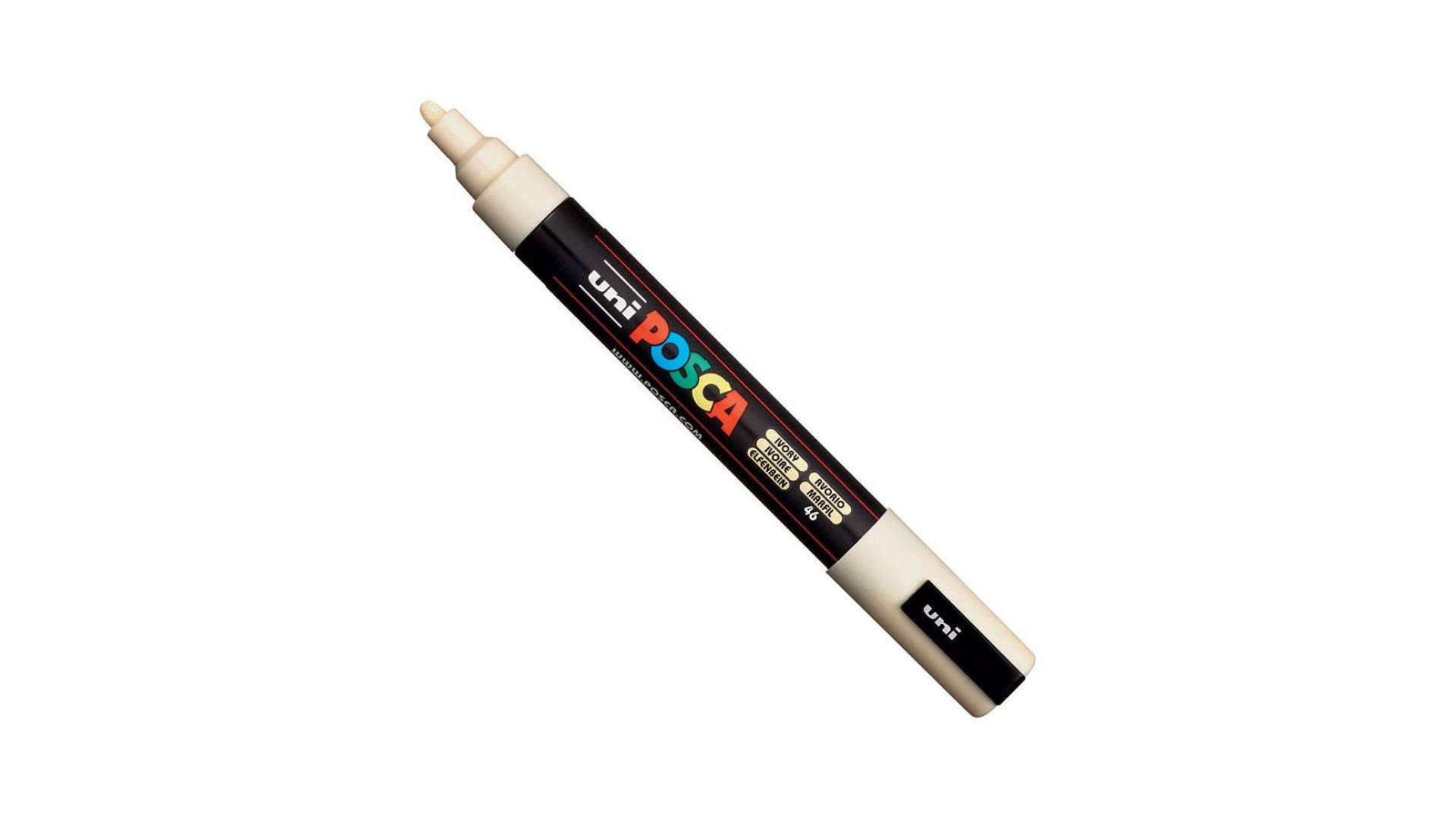 MARKER POSCA UNI PC-5M KOŚĆ SŁONIOWA NR. 46