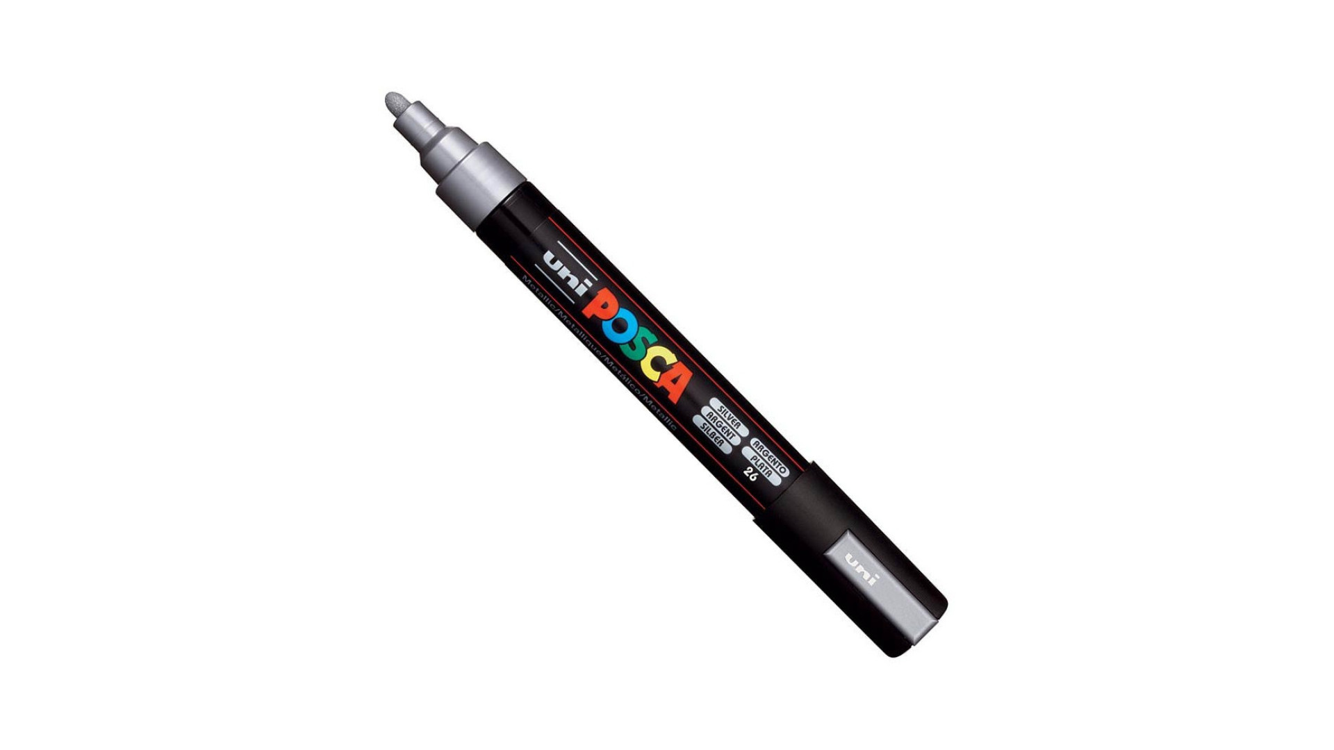 MARKER POSCA UNI PC-5M SREBRNY NR. 26