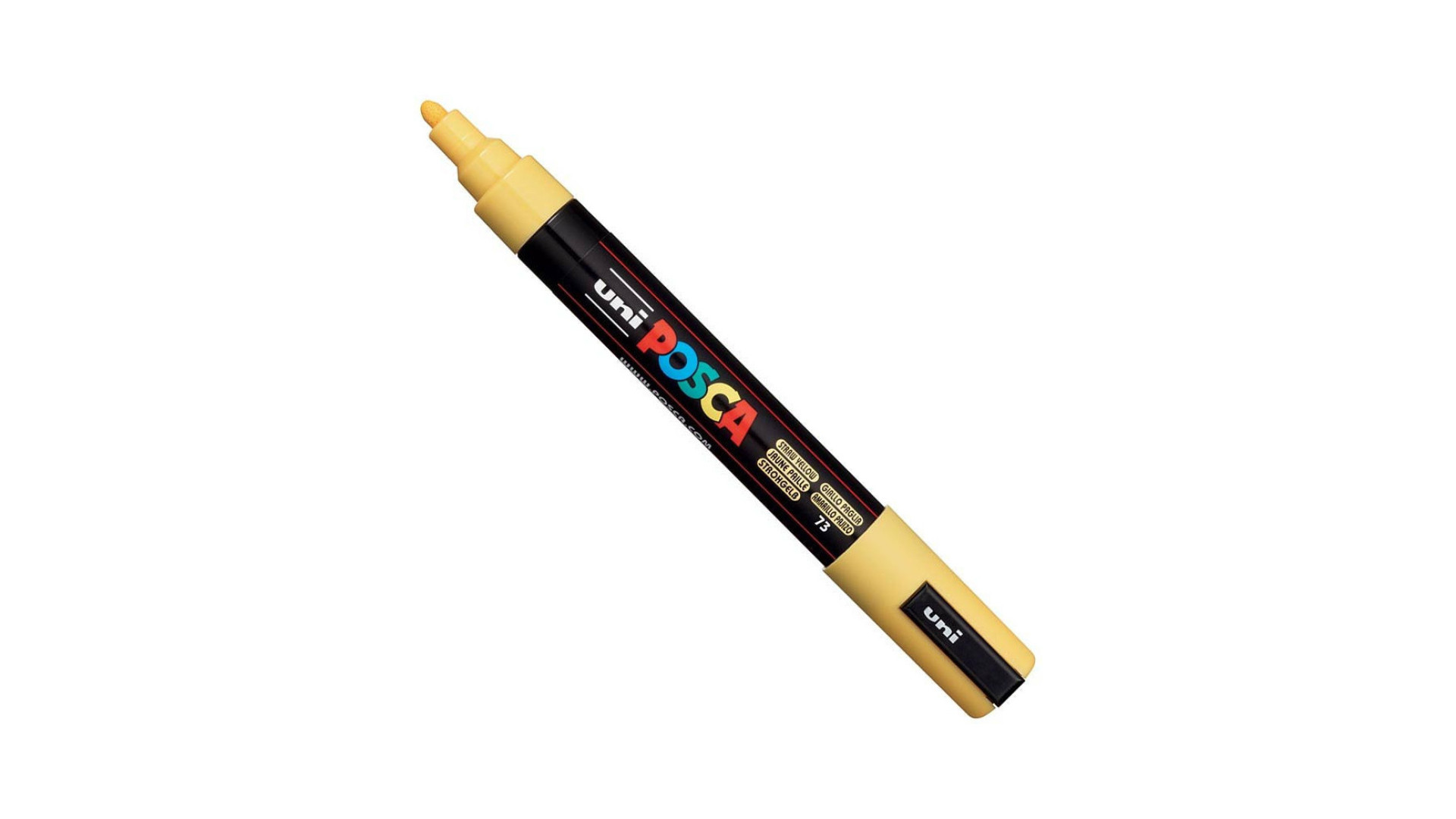 MARKER POSCA UNI PC-5M SŁOMIANY ŻOŁTY NR. 73