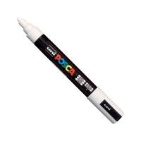 MARKER POSCA UNI PC-5M WHITE NR. 1