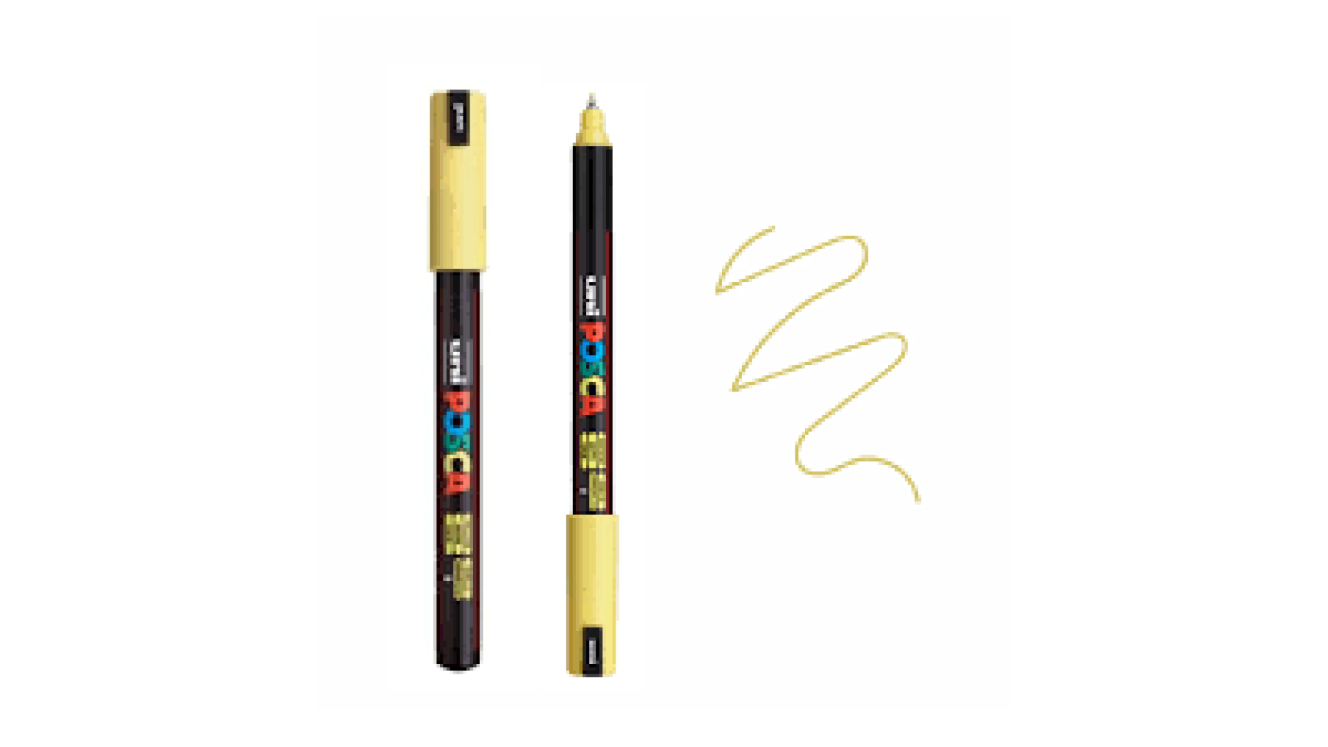 MARKER POSCA UNI PC-1MR PASTEL YELLOW NR. P2