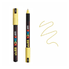 MARKER POSCA UNI PC-1MR PASTEL YELLOW NR. P2