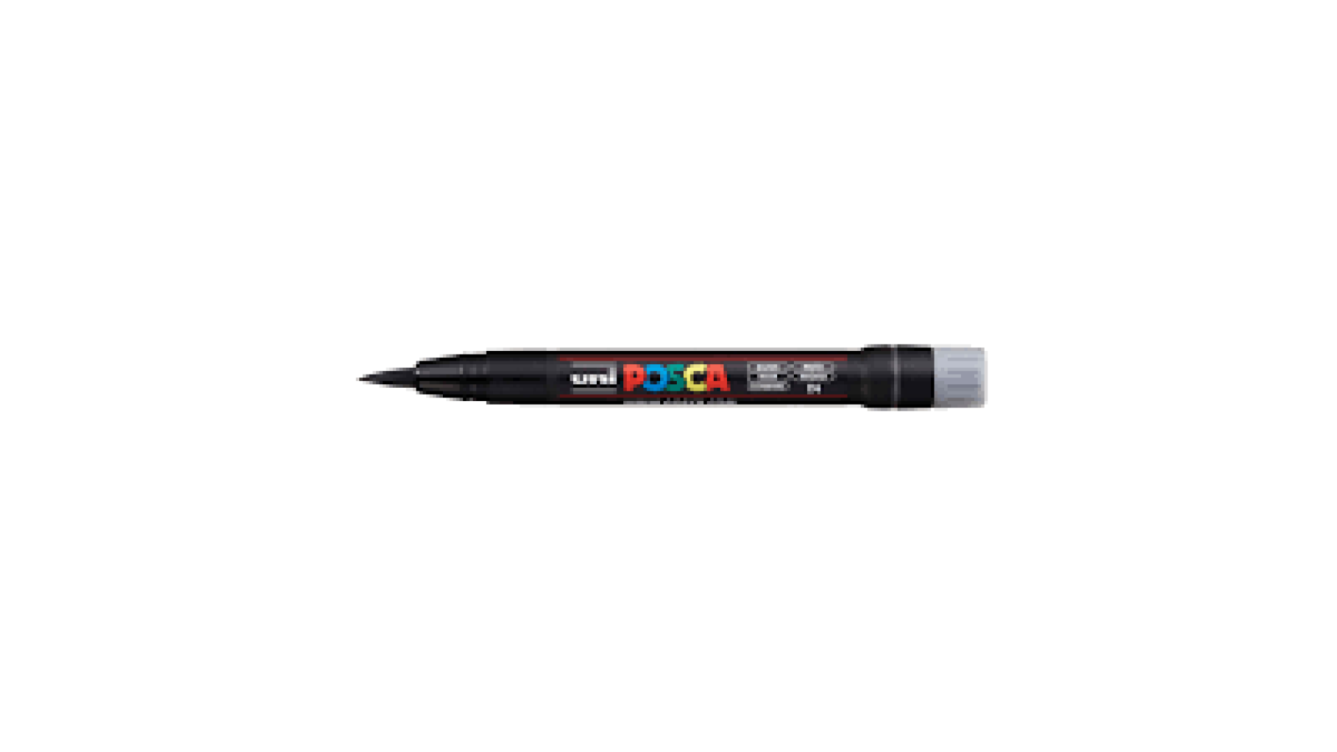 MARKER POSCA UNI BRUSH PCF-350 BLACK NR. 24