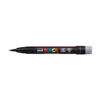MARKER POSCA UNI BRUSH PCF–350 BLACK NR. 24